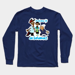 Bahamas Cartoons Long Sleeve T-Shirt